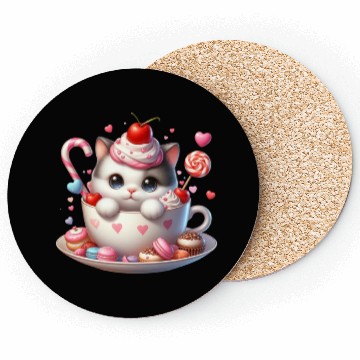 Discover Valentines Day, Valentine Retro Coasters