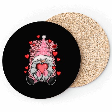 Discover Gnomes Valentines Revelin Coasters