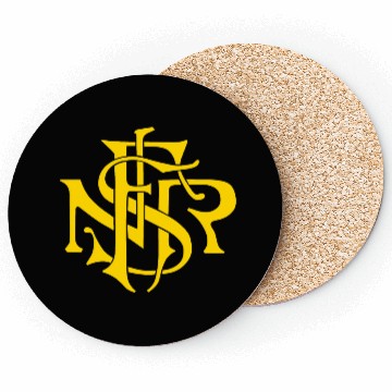 Discover Our Lady of the Rosary of Fátima - NSRF monogram Coasters