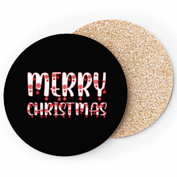Discover Heavenly Holiday Blessings : Merry Christmas Coasters
