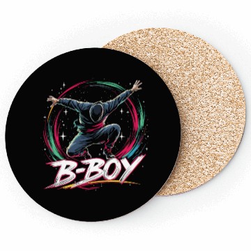 Discover B-Boy Breakdance Breakdancer Urban Hip Hop Coasters