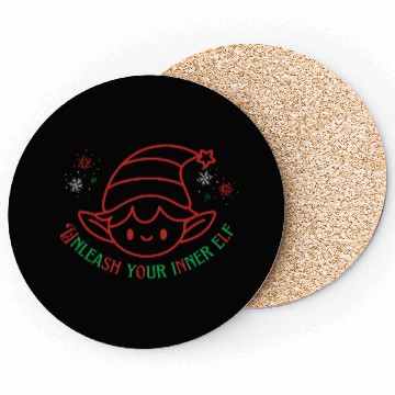 Discover Unleash your inner elf Coasters