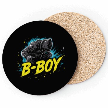 Discover B-Boy Breakdance Breakdancer Urban Hip Hop Coasters