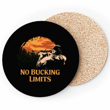 Discover No Bucking Limits Deer Hunting Elk Hunter Wild Ani Coasters