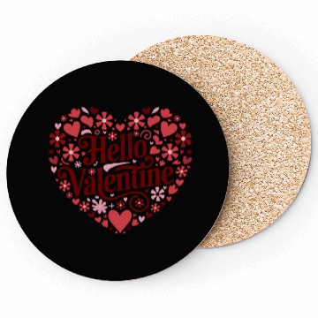 Discover Hello Valentine Sublimation Coasters