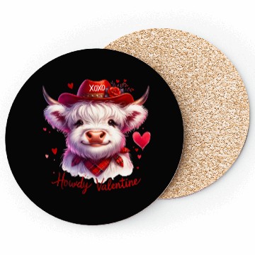 Discover Howdy Valentine, Valentines Day Coasters