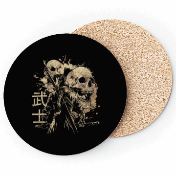 Discover Asia Samurai Asian Coasters