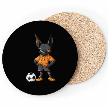 Discover Bat soccer Coasters