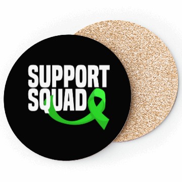Discover Non-Hodgkin Lymphoma Awareness Support Squad Coasters
