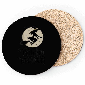 Discover Spooky Ghost Vibes Coasters