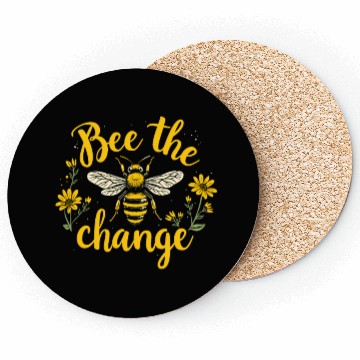 Discover Bee-Friendly Gardener Pollinator Garden and Save Coasters