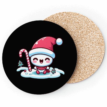 Discover Merry Little Snowman Coasters