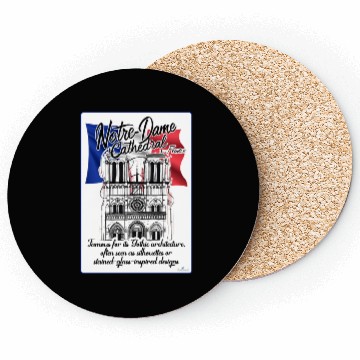 Discover Cathedral Famous for its Gothic architecture Coasters