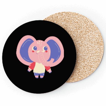 Discover Cute Cardboard Elephant Coasters