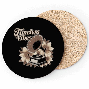 Discover Retro Vintage Art Coasters