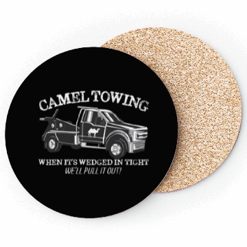 Discover Retro Camel Towing Coasters