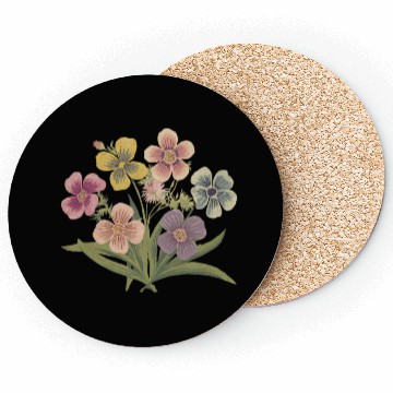 Discover Wildflowers Coasters