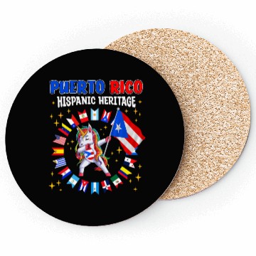 Discover Hispanic Heritage Month Puerto Rico Kids Coasters