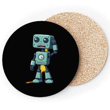 Discover Confused Robot  Coasters