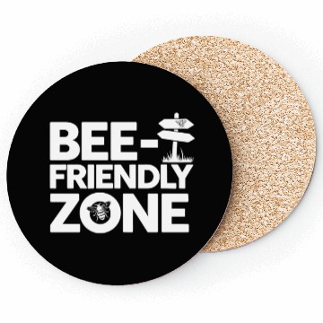 Discover Bee-Friendly Gardener Pollinator Garden and Save Coasters