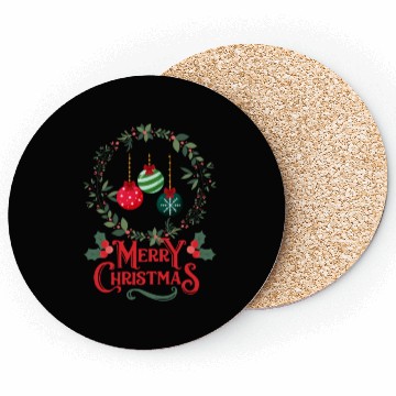 Discover Happy christmas Coasters