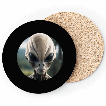 Discover Grey Alien Coasters
