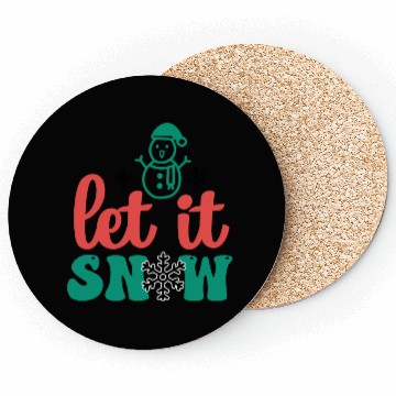 Discover let it snow Coasters
