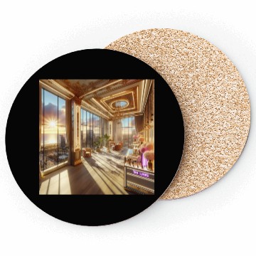 Discover SD Tan Lines Salon Coasters