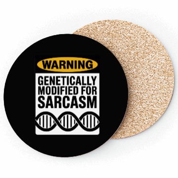 Discover Sarcastic Genealogy DNA Test Genetics Biologist Coasters
