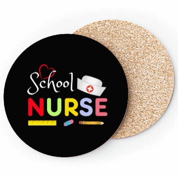 Discover School Nurse Coasters