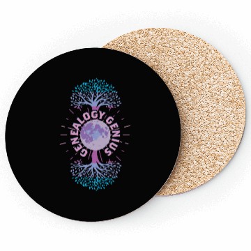 Discover Genealogy Genealogist Ancestry Coasters