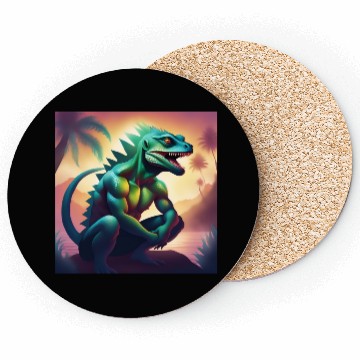 Discover Mutant Lizard Man Coasters