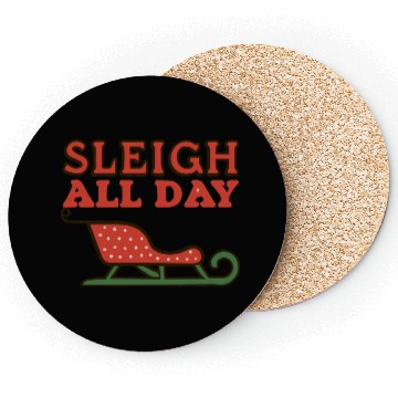 Discover Sleigh All Day Coasters