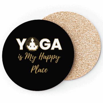 Discover Yoga is my happy place. Coasters