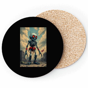 Discover Giant zombie robot Coasters