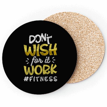 Discover Cross Trainer Training Health Fit Coasters