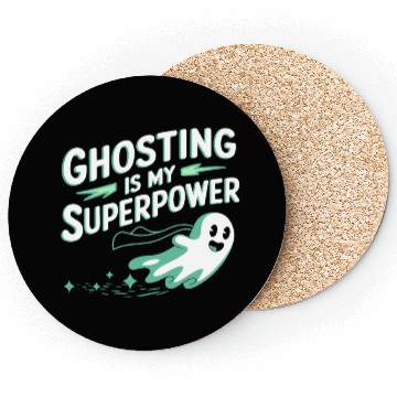 Discover Paranormal Comedy Funny Ghost Humor Lighthearted Coasters