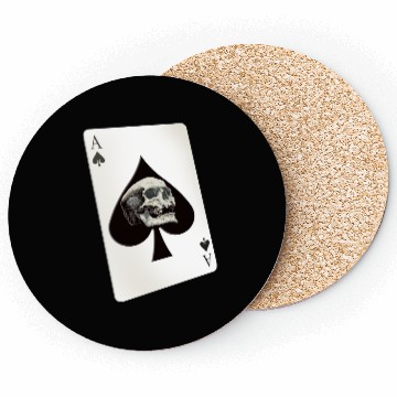 Discover Ace Skull Coasters