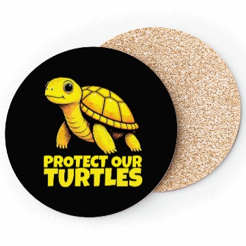 Discover Cute Turtle Designs for Nature Fans Coasters