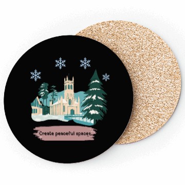 Discover CREATE PEACEFUL SPACES Coasters