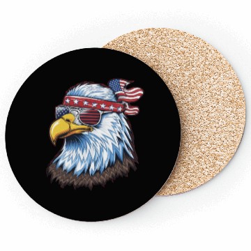 Discover America Est 1776. USA Coasters