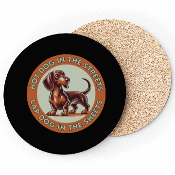 Discover Hot Dog in the Streets Coasters