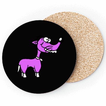 Discover Dog Standing Stupid Guy Funny Crazy Mad Weird Cool Coasters
