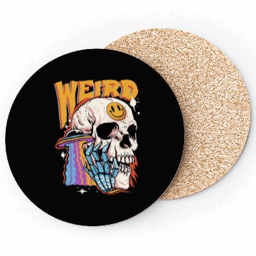 Discover weird vibes Coasters