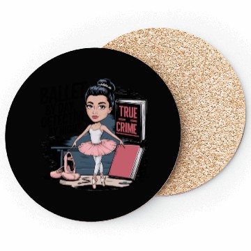 Discover Ballet Detective Dancer by Day Detective by Night Coasters