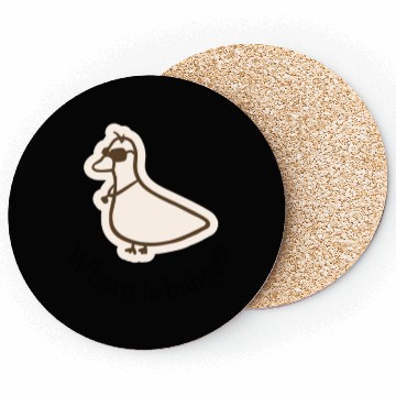 Discover Where is babes Duck Coasters