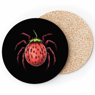 Discover Strawberry Spider Strawberry Spider Coasters