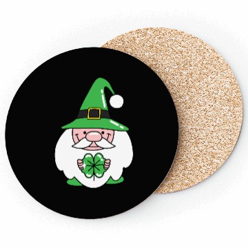 Discover Cute Gnome Happy St Patrick’s Day Coasters