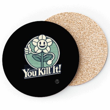 Discover You Got It! Thumbs Up Sunflower Coasters