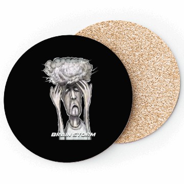 Discover brain storm Coasters